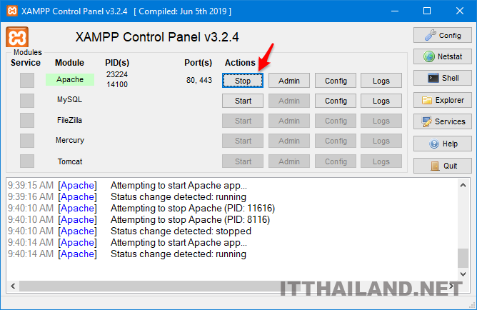 Enable login phpmyadmin on Xampp 6