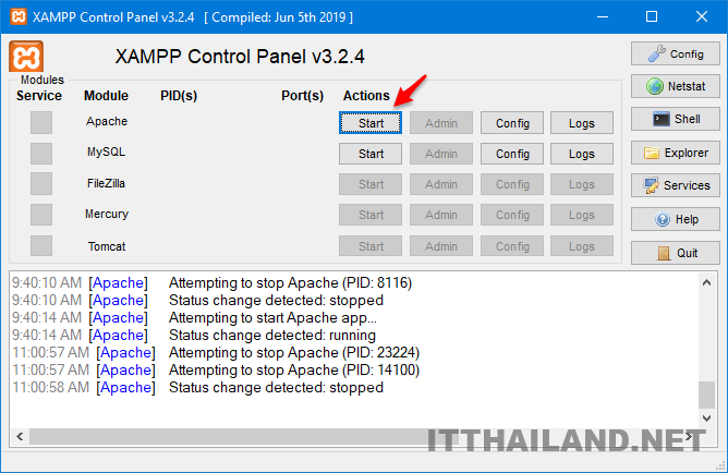 Enable login phpmyadmin on Xampp 7