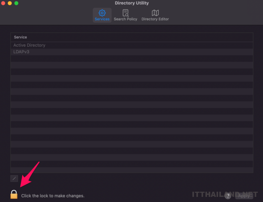 การตั้งค่ารหัสผ่าน root บนระบบ macOS 7 การตั้งค่ารหัสผ่าน root บนระบบ macOS 7