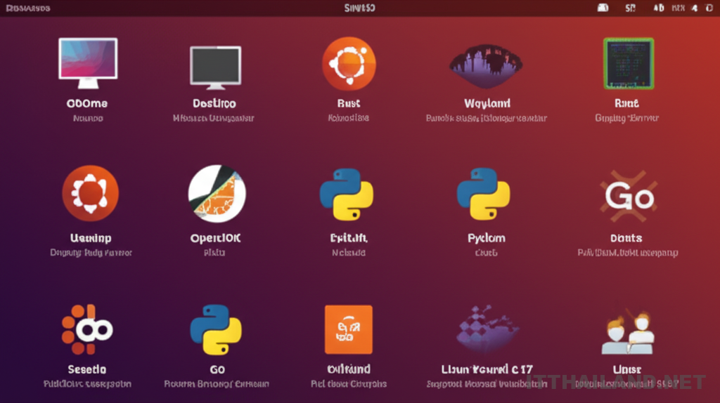 เปิดตัว Ubuntu 25.10 ใช้ Wayland เป็น display server เดียว พร้อม GNOME 49 และ Sudo-rs เขียนด้วย Rust 1 2885b3fb-6827-8167-82df-c6f4bac8d62f.png